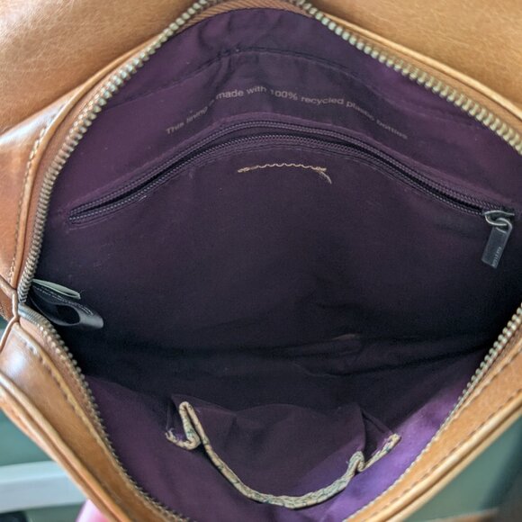 Matt & Nat Marlon Crossbody Bag – Tan Vegan Leather, Well-Loved - Picture 11 of 12